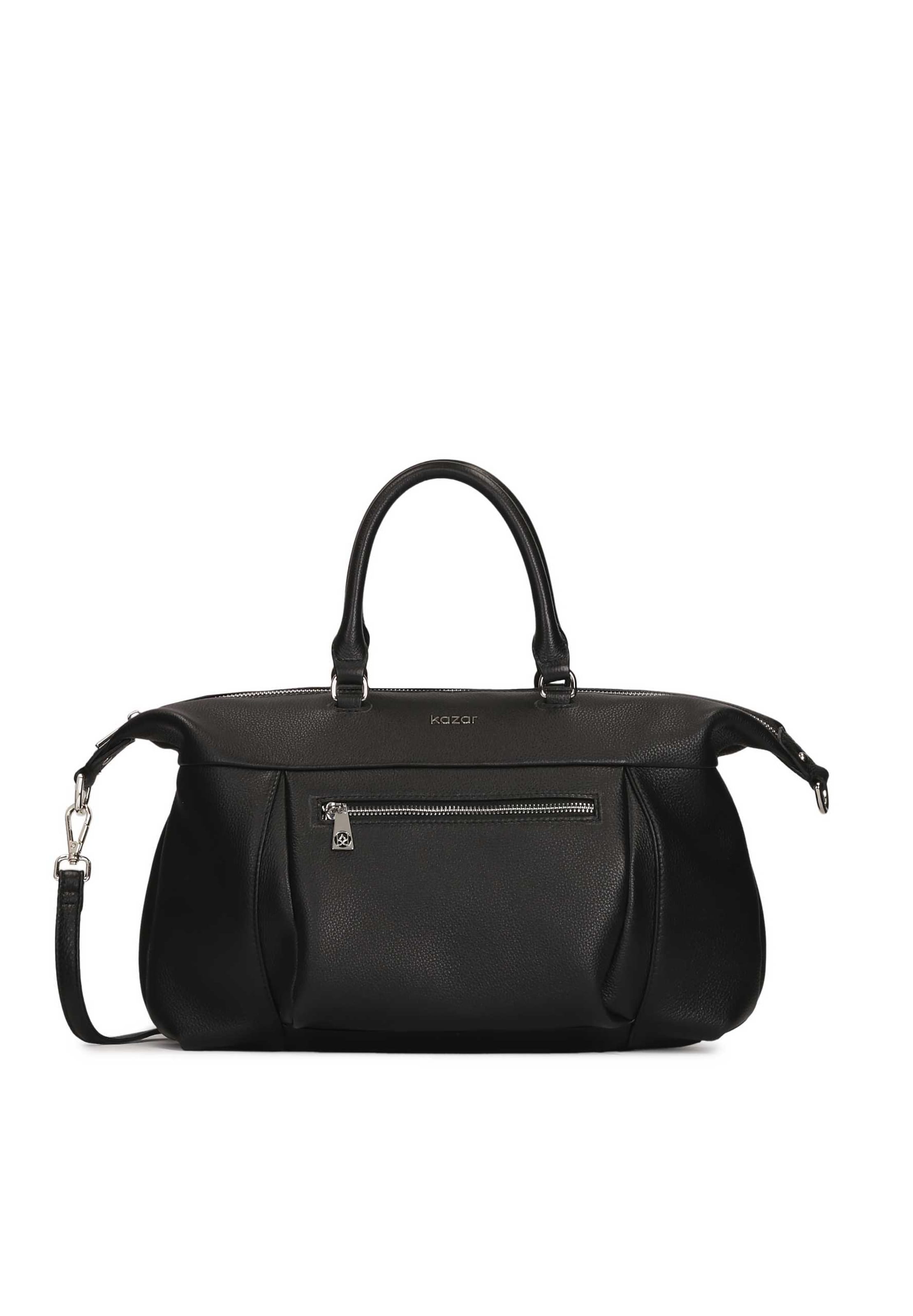 Kazar Handtas in Zwart: voorkant