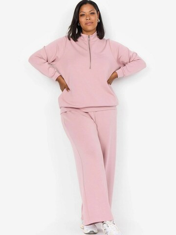 Wasabi Concept Collegepaita 'Sabina' värissä vaaleanpunainen