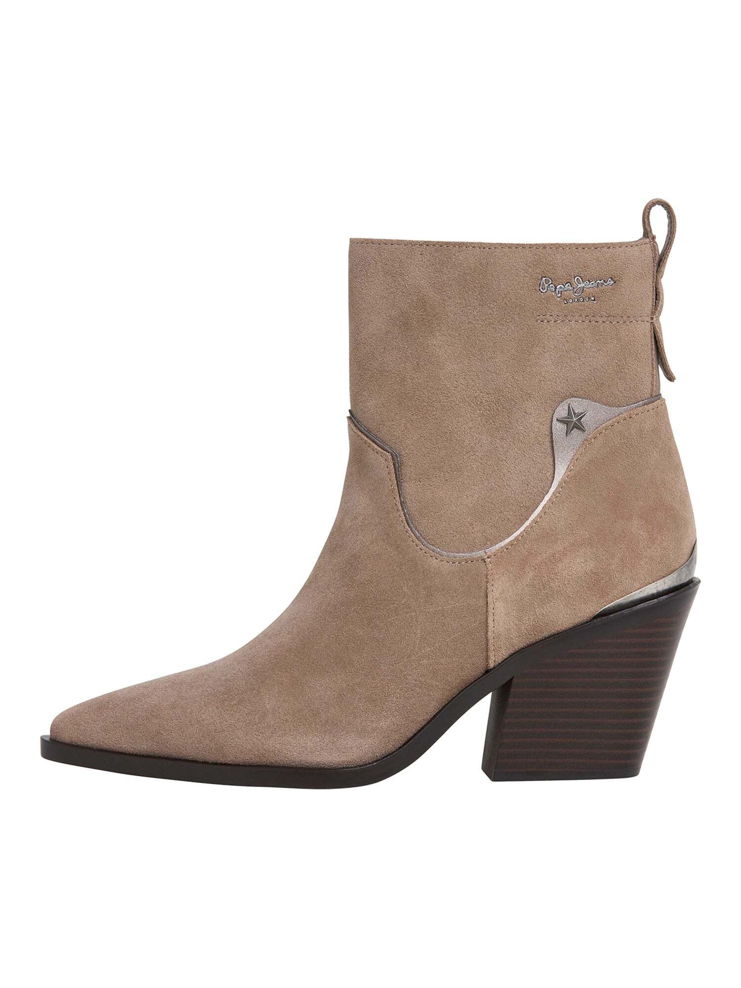 Boots 'Gina Smart' Pepe Jeans en beige : devant