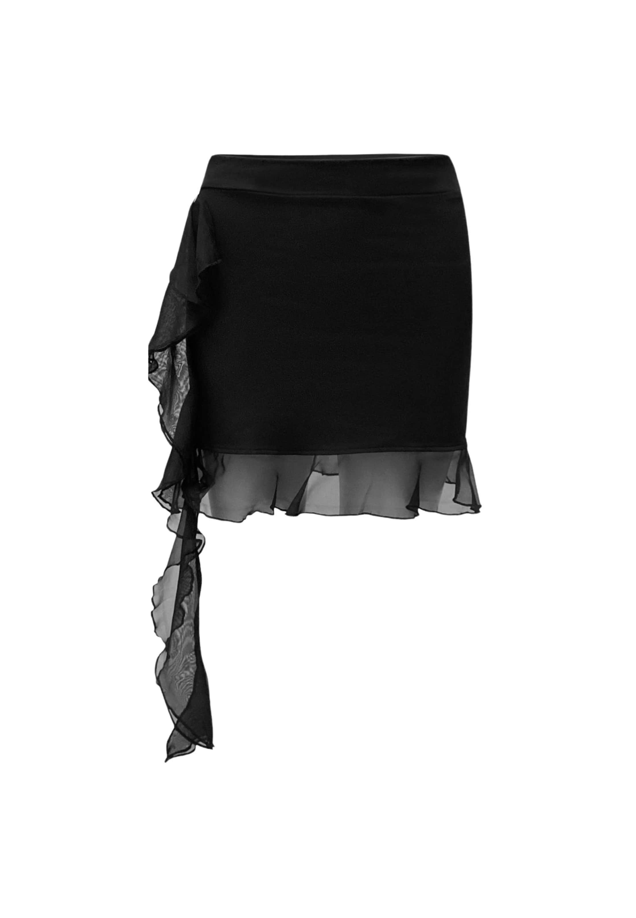 OW Collection Rock 'Harper' in Schwarz: Vorderseite