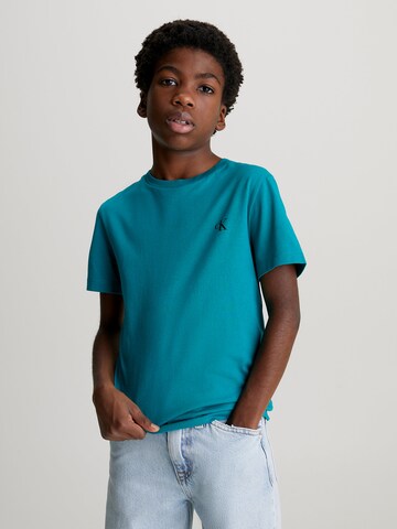 Regular Tricou de la Calvin Klein Jeans pe verde: față