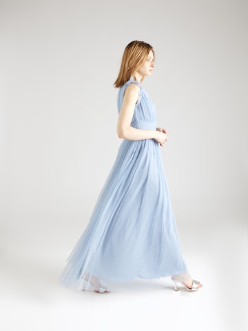 Maya Deluxe Evening Dress in Blue