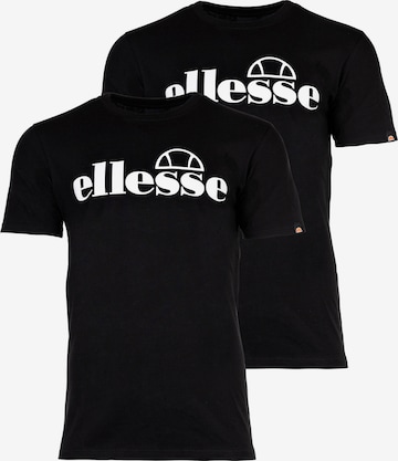 Maglietta di ELLESSE in nero: frontale