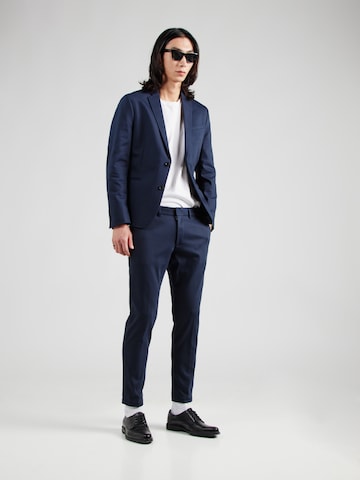 DRYKORN Slim fit Pleated Pants 'Sight' in Blue