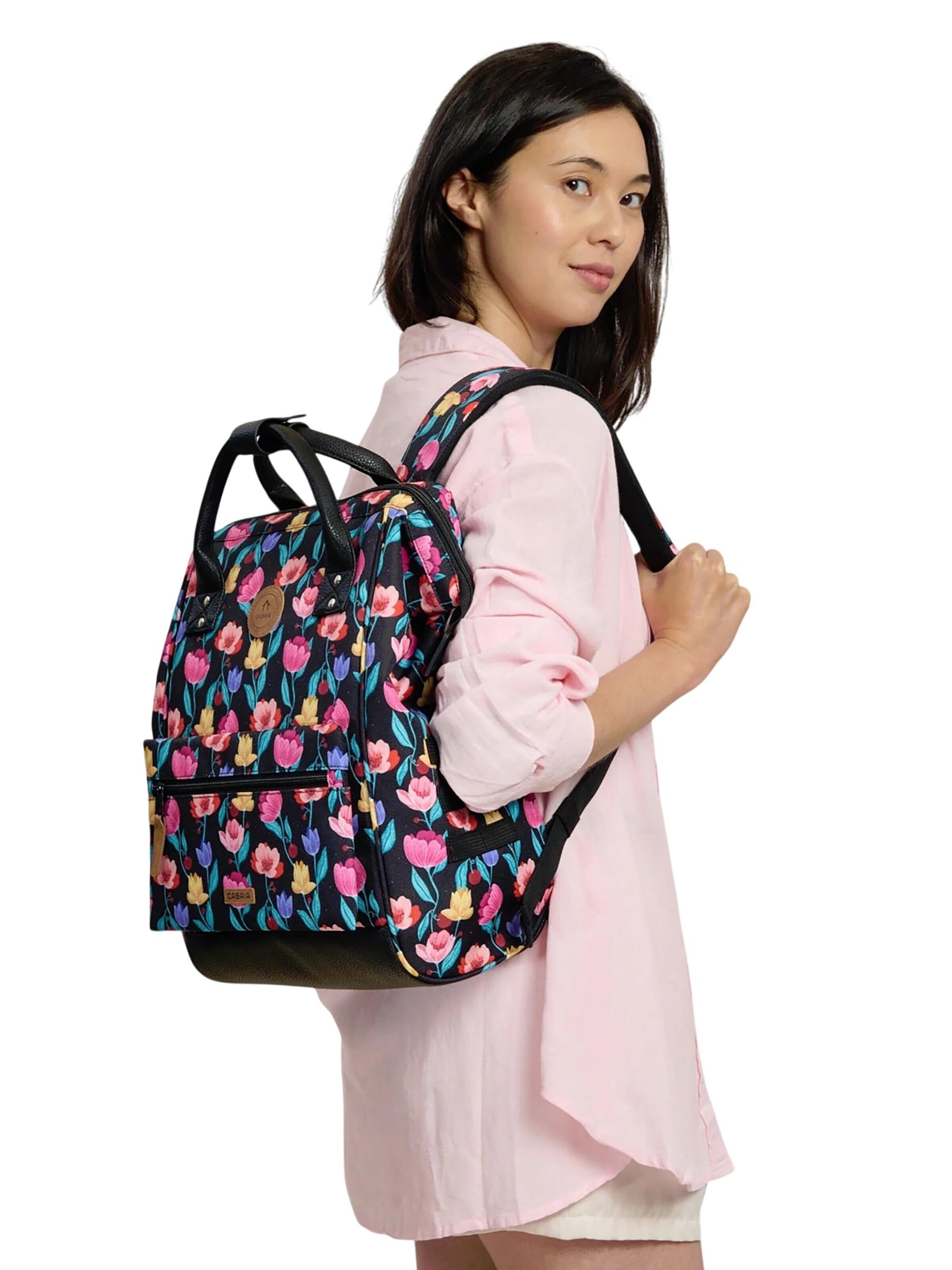 Cabaia Rucksack 'Adventurer Medium Genoa'‌‌‌‌‌ in Mischfarben