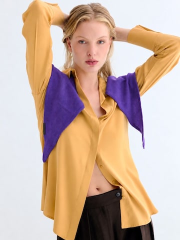 Écharpe SILK & CASHMERE en violet