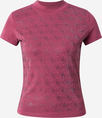 Maglietta di GUESS in rosso: frontale