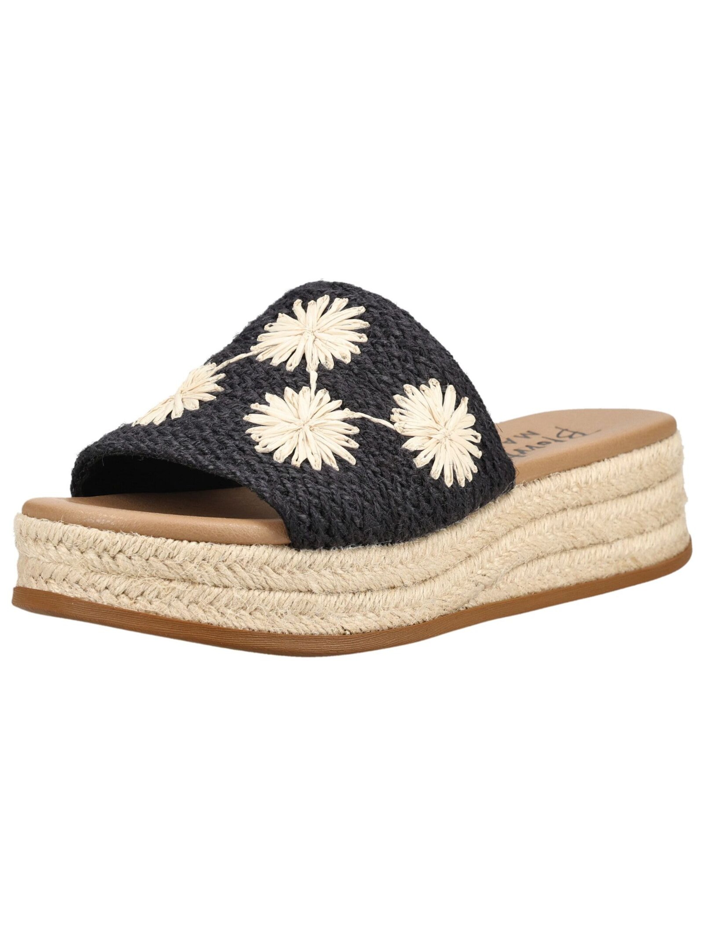 Blowfish Malibu Muiltjes in Zwart: voorkant