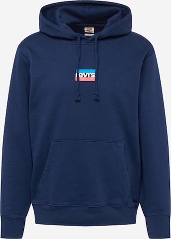 LEVI'S ® Sweatshirt in Blau: predná strana