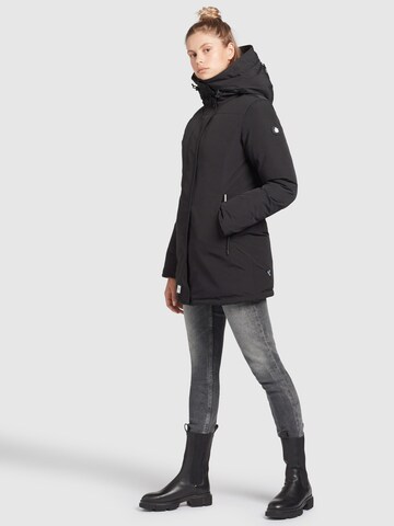 khujo Winterparka 'Kanda' in Schwarz