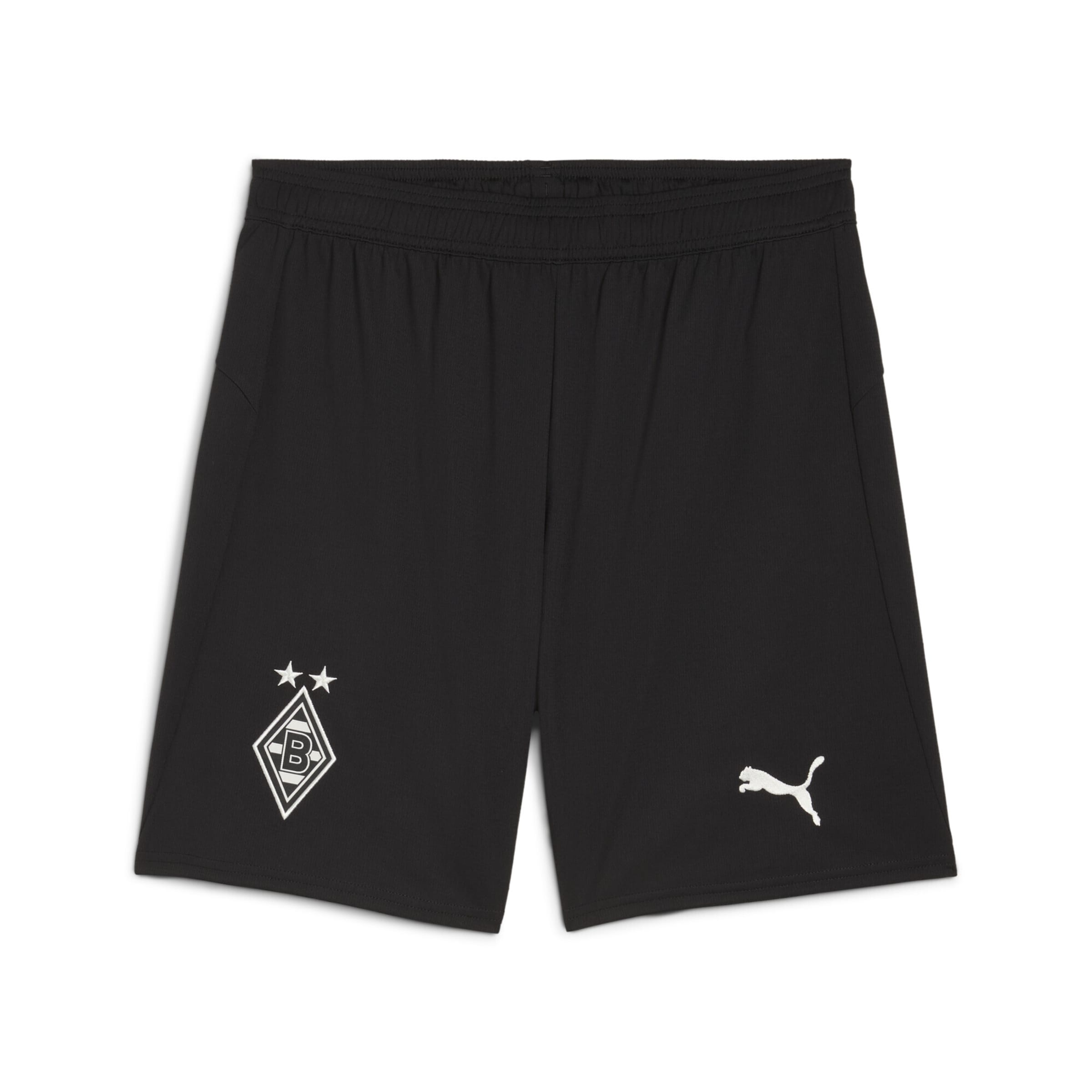 PUMA Sportbroek 'Borussia Mönchengladbach 25/26' in de kleur Zwart / Wit, Productweergave