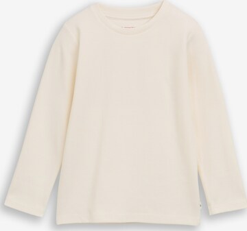 TOM TAILOR Shirt in Wit: voorkant