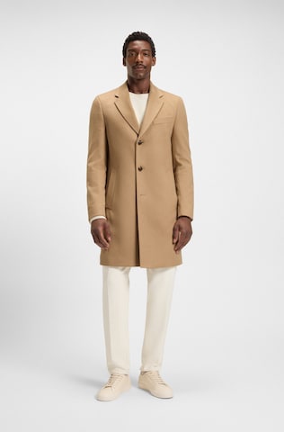 BOSS Between-Seasons Coat in Beige