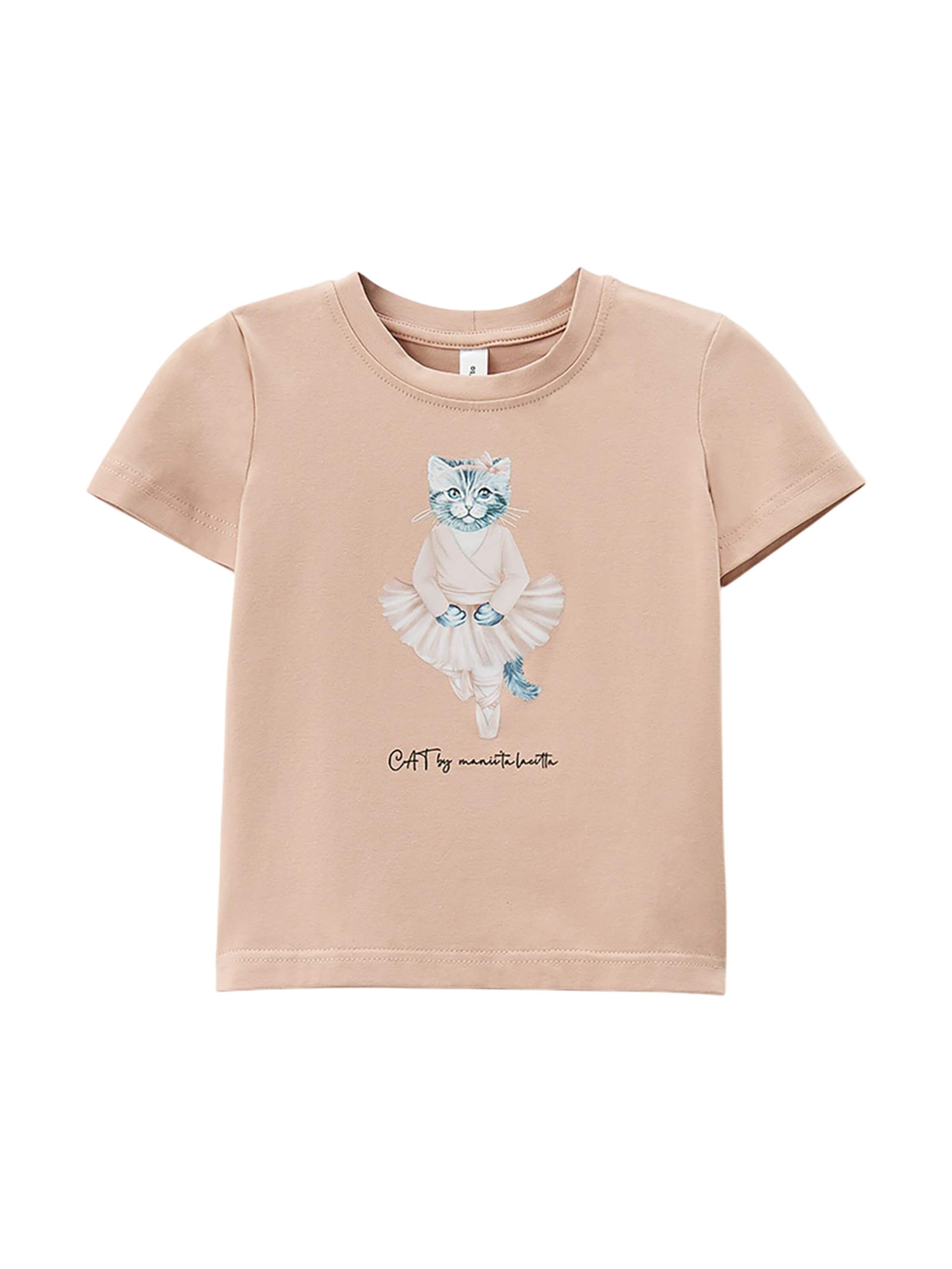Cat e Lolette Bluser & t-shirts 'Ballerina Cat' i pink: forside
