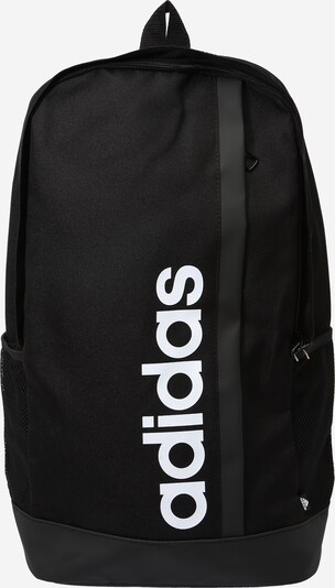 ADIDAS PERFORMANCE Sports Backpack in Black / White, Item view