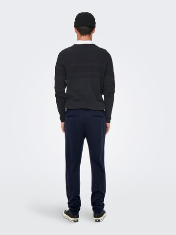 Only & Sons Regular Chino Pants 'Markus' in Blue