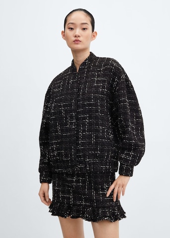 MANGO Jacke 'Dupla' in Schwarz: predná strana