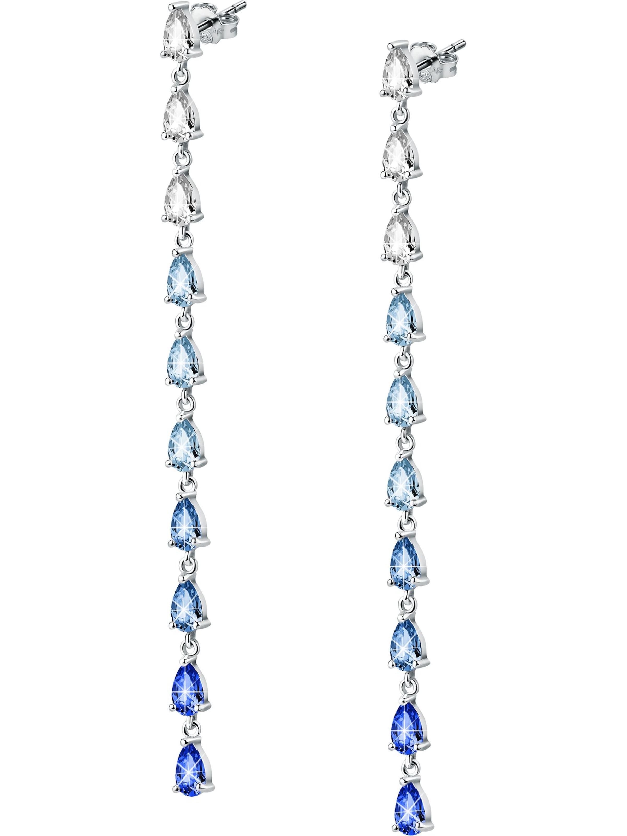 FAVS Earrings in Silver: front