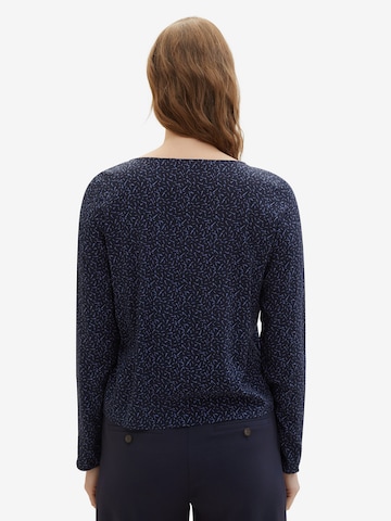 TOM TAILOR DENIM Bluse i blå