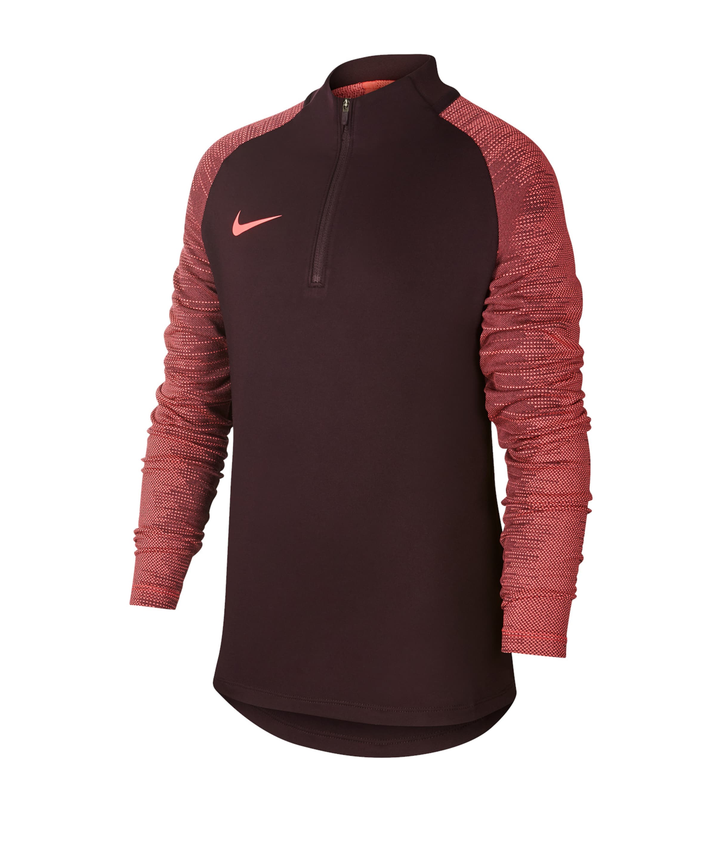 NIKESportska sweater majica - crvena boja: prednji dio