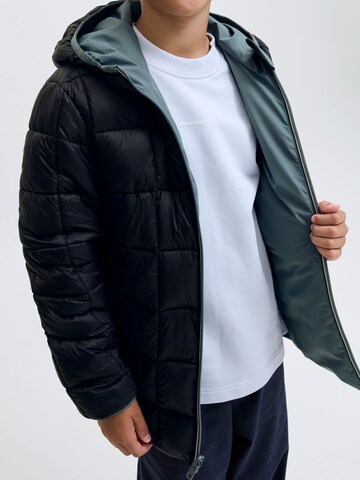Jack & Jones Junior Between-season jacket in Grey: front