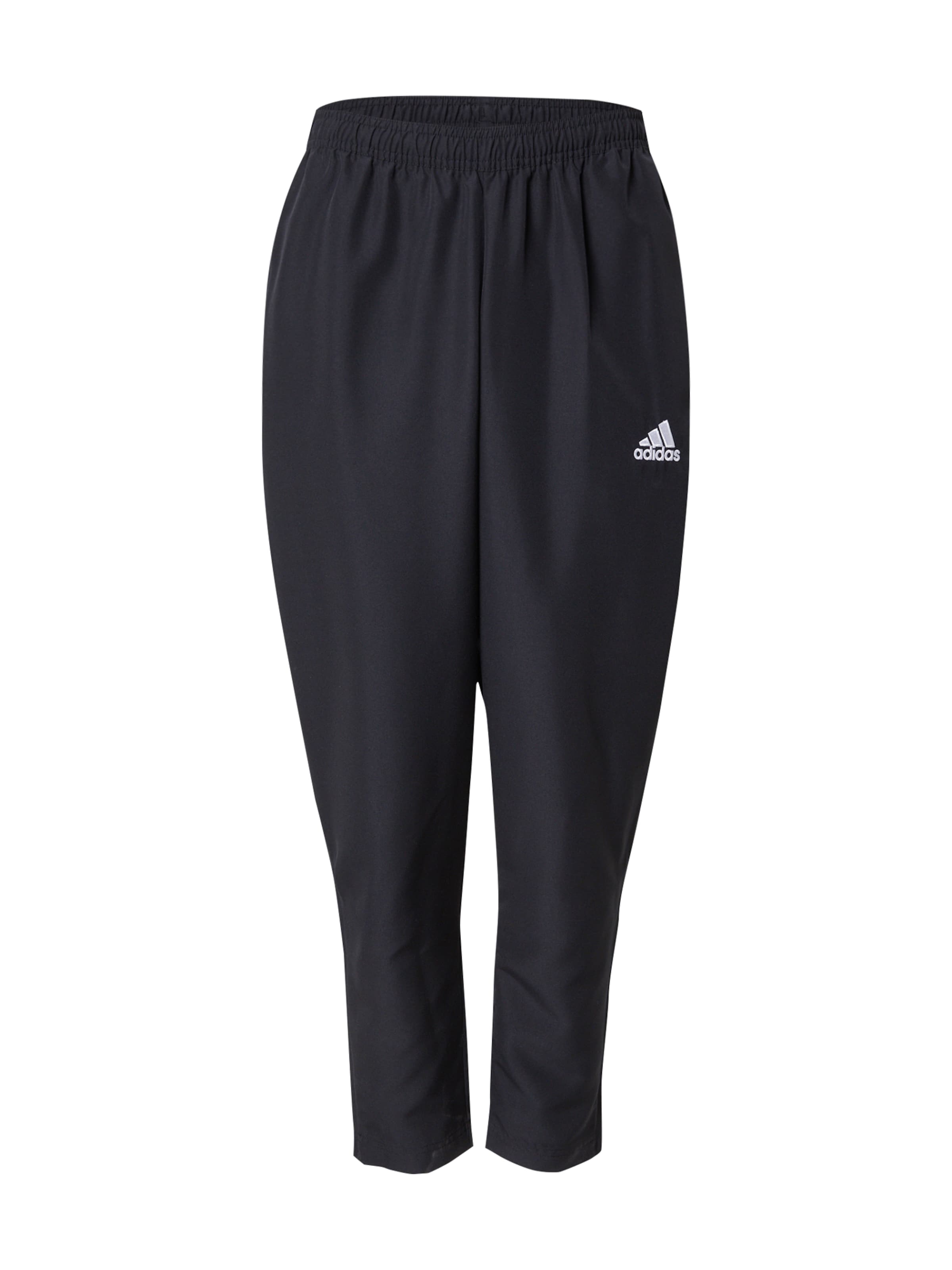 ADIDAS PERFORMANCE - Tapered Calças de desporto 'Entrada 22' em preto: frente