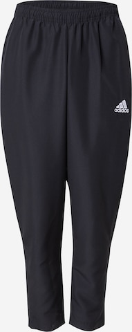 juoda ADIDAS PERFORMANCE Standartinis Sportinės kelnės 'Entrada 22': priekis