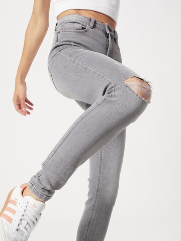 Skinny Jeans 'Callie' di Noisy may in grigio