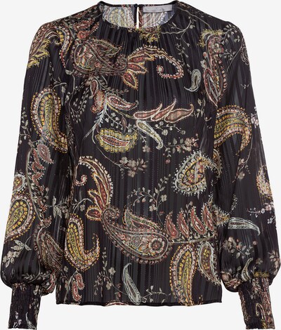 HALLHUBER Blouse in Grey / Light orange / Light red / Black / White, Item view