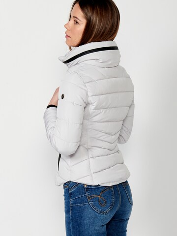 Veste mi-saison KOROSHI en blanc