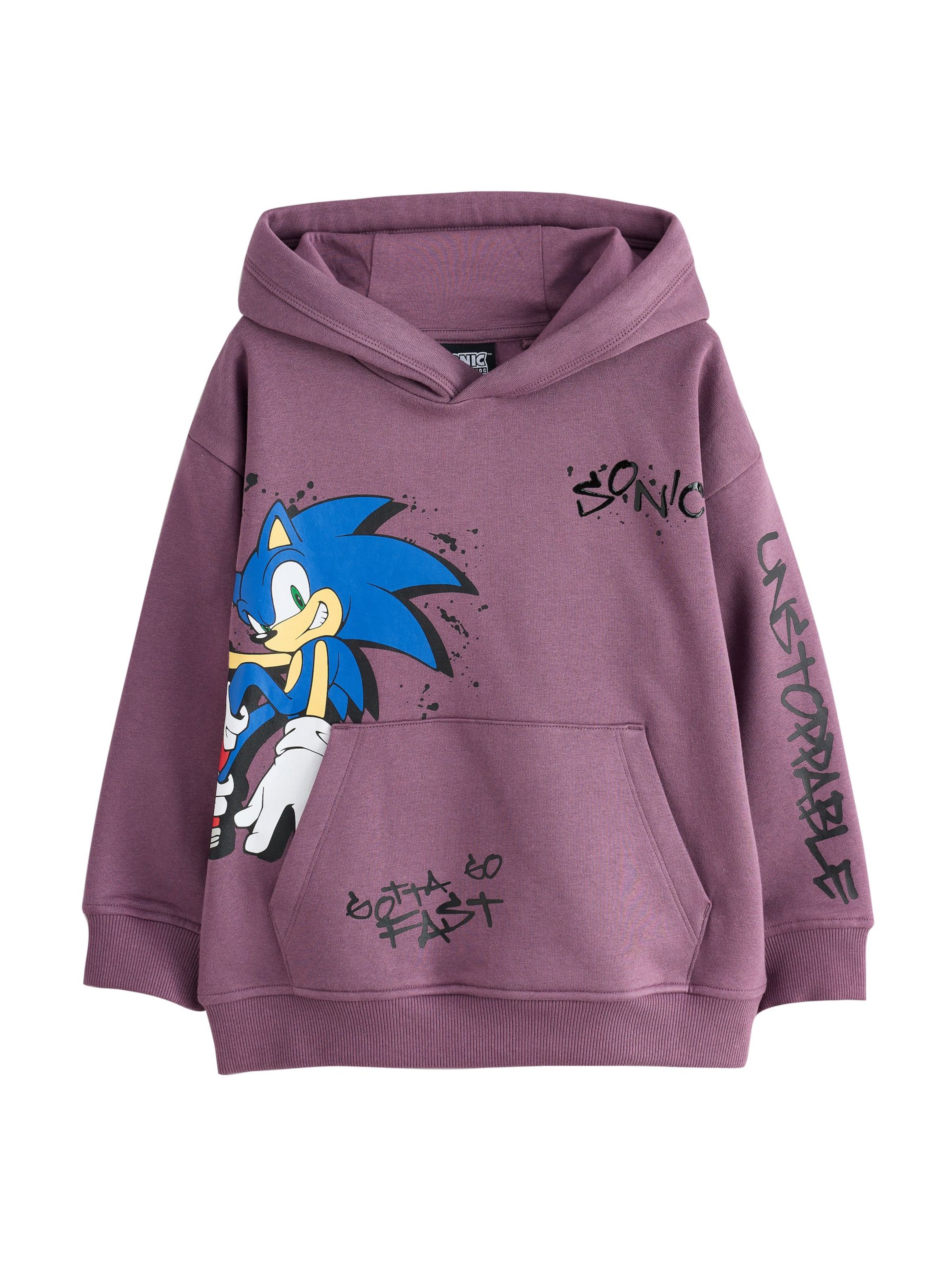 Next Tréning póló 'Sonic' - lila: elől