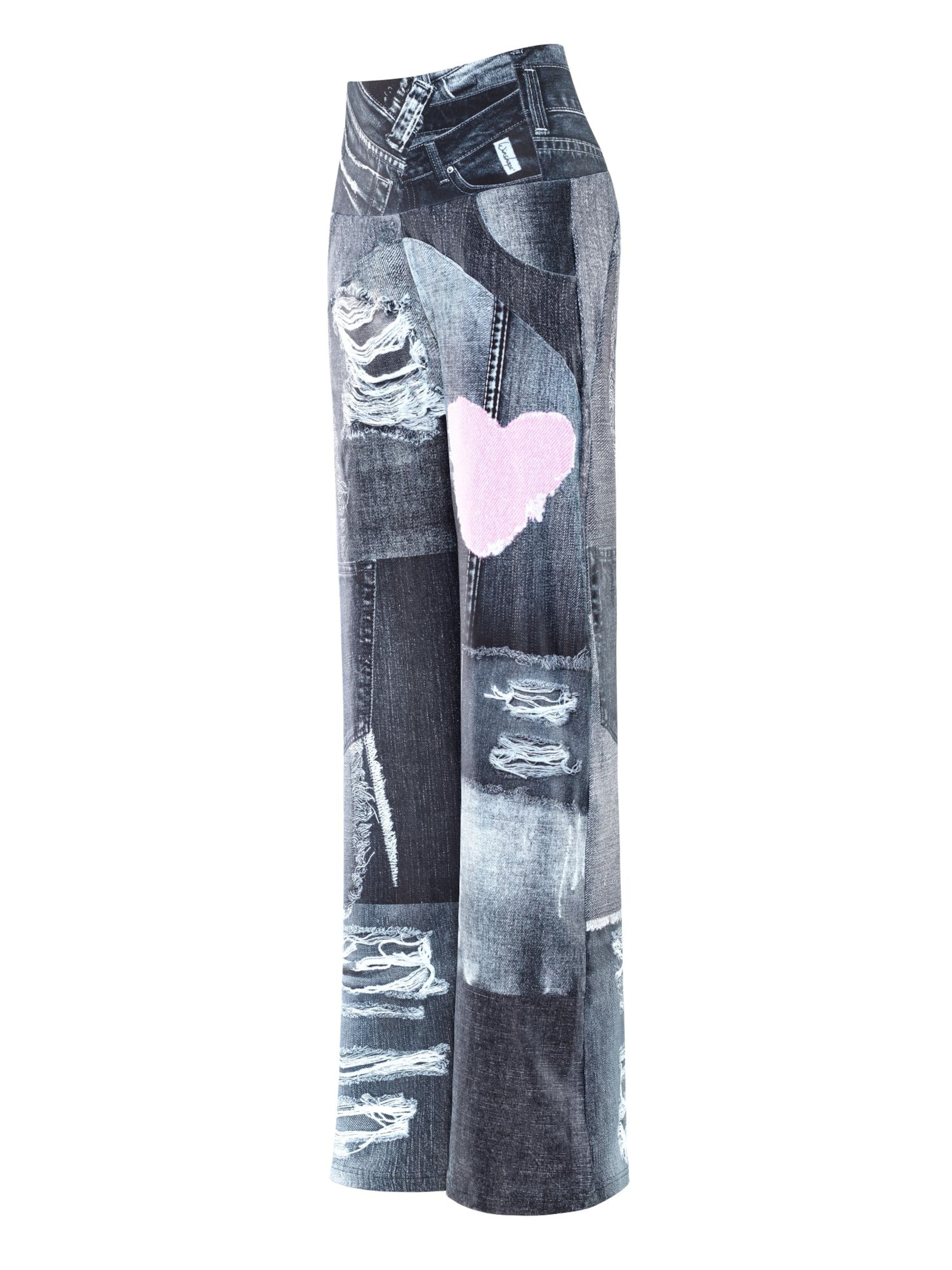 Regular Pantalon 'CUL105C' Winshape en gris