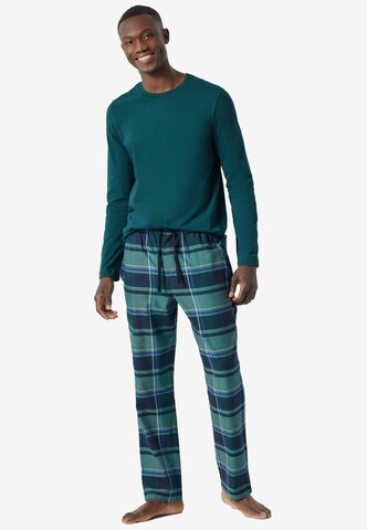 SCHIESSER Regular Pajama Pants in Blue