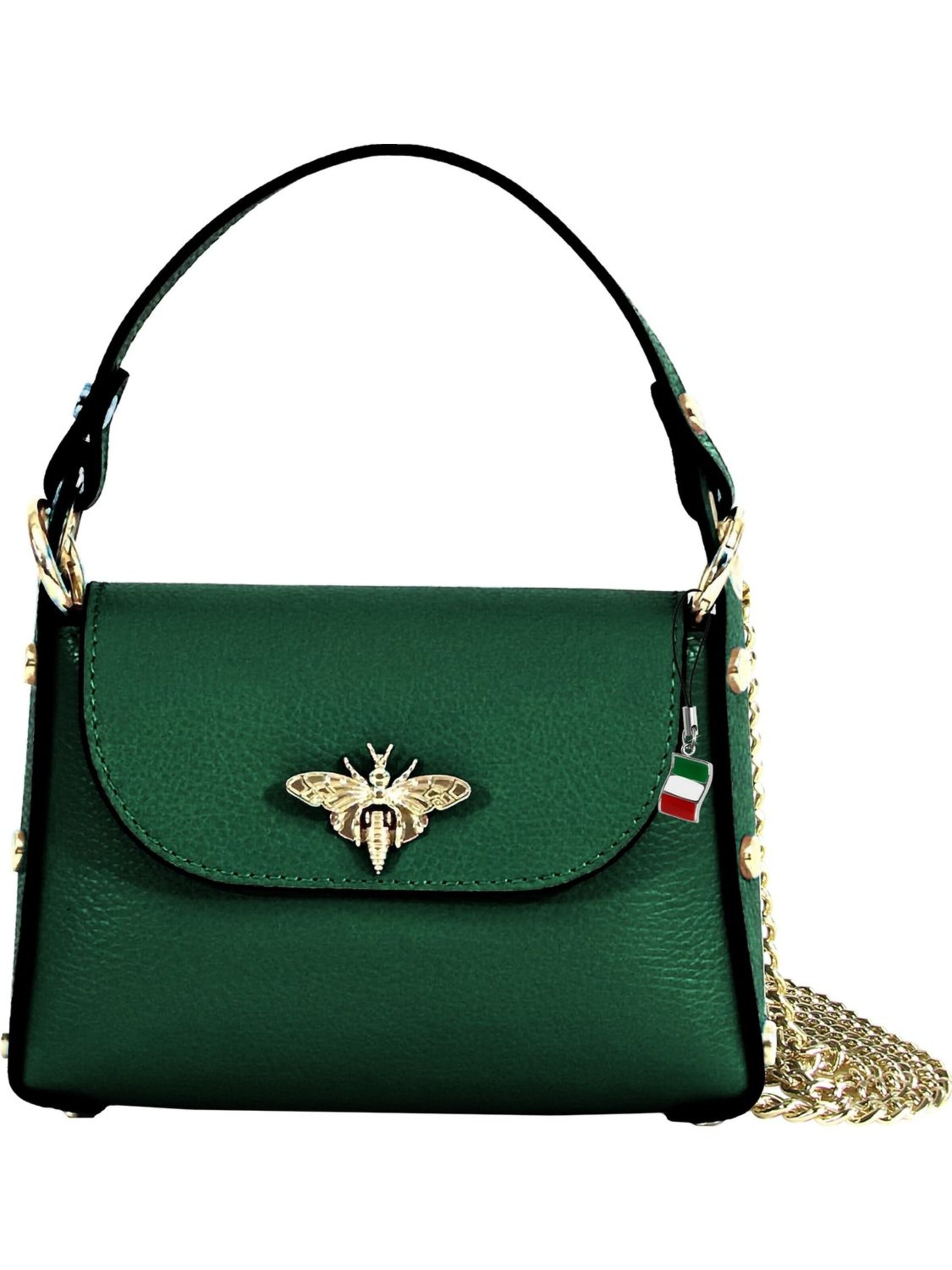 Florence Schultertasche‌‌‌‌‌ in Grün: Vorderseite