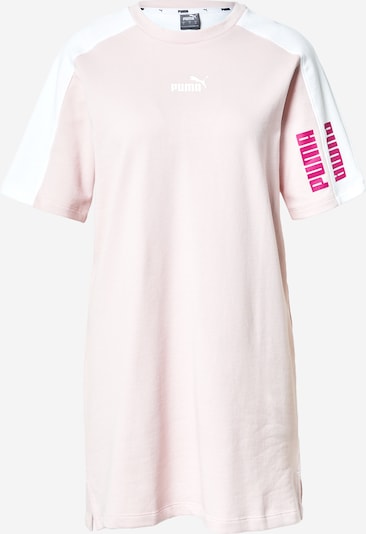PUMA Kleid 'Power' in pastellpink / weiß, Produktansicht