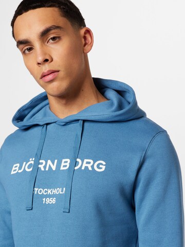 BJÖRN BORG Sports sweatshirt in Blue