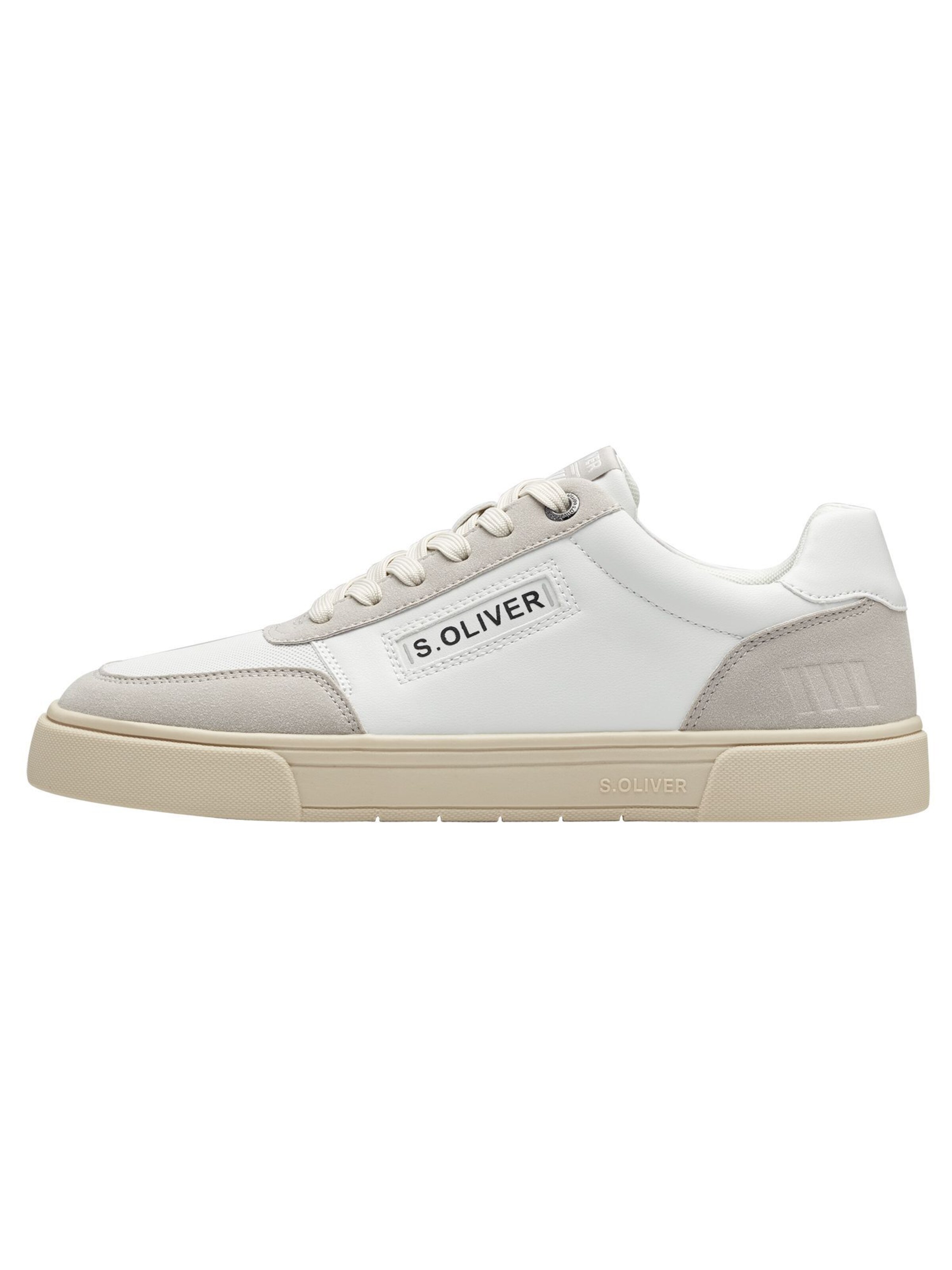 s.Oliver Platform trainers in White