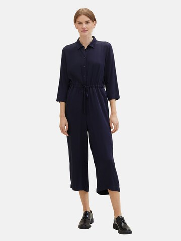 TOM TAILOR Jumpsuit in Blauw