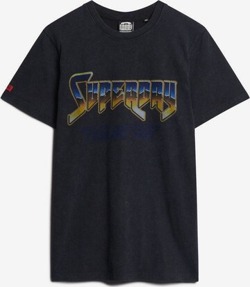 Superdry Shirt in Zwart: voorkant