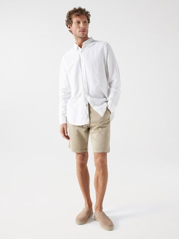 Salsa Jeans Zwemshorts 'Regular' in Beige