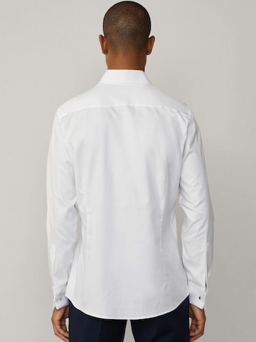 Hackett London Slim Fit Hemd in Weiß