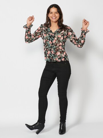 KOROSHI Blouse in Black