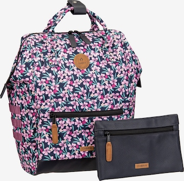 Cabaia Backpack 'Adventurer Iridescent' in Black: front