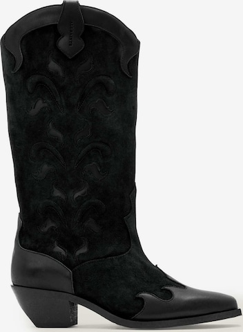 AllSaints Cowboy saappaat 'DOLLY' värissä musta: etupuoli