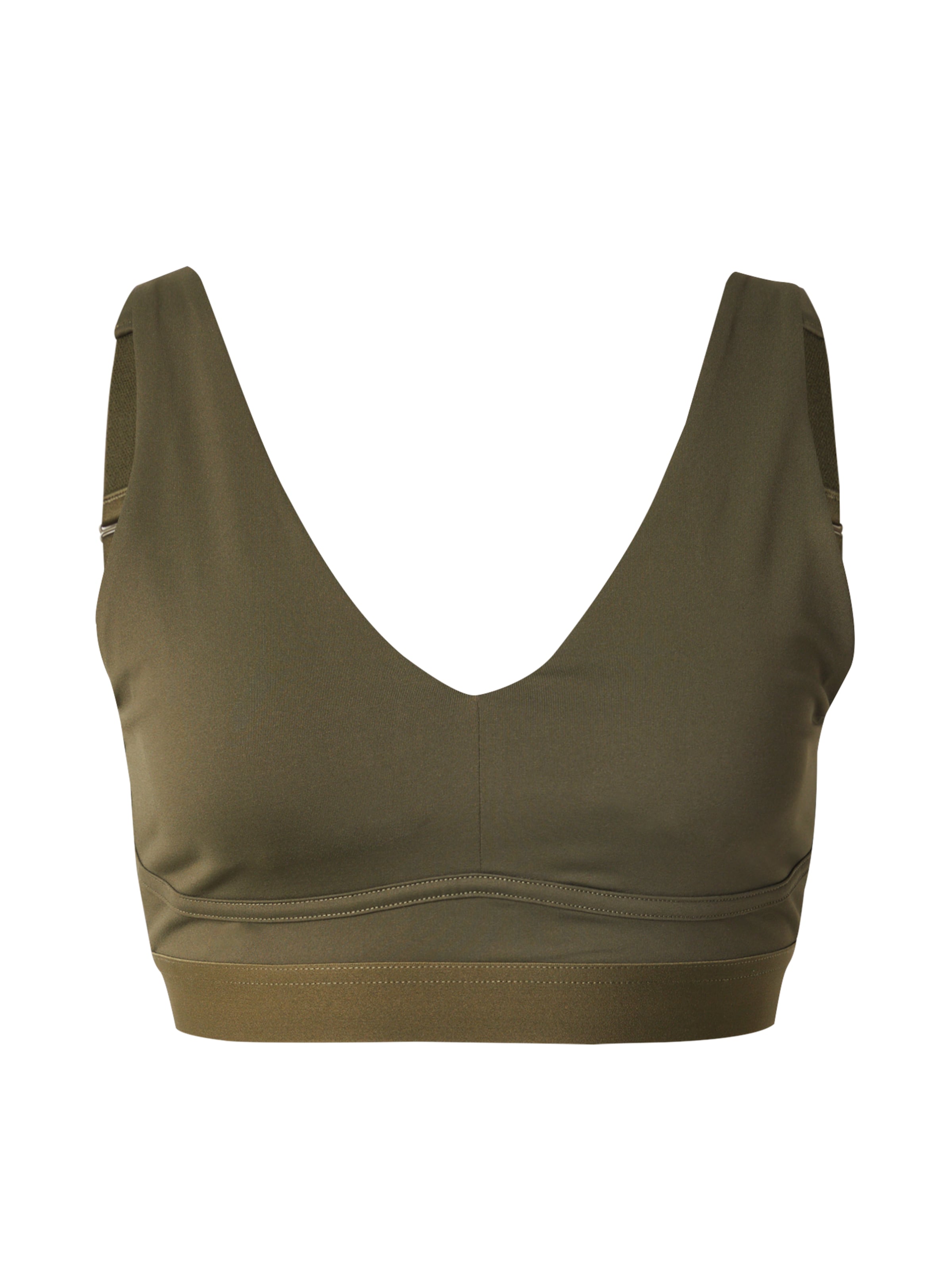 Fabletics Bustier Sports-BH 'ALL DAY EVERY DAY' i grøn: forside