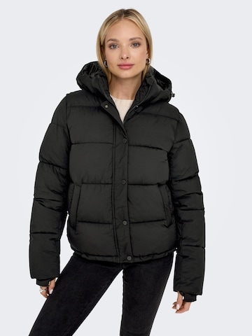 ONLY Winter jacket 'Ann' in Black: front