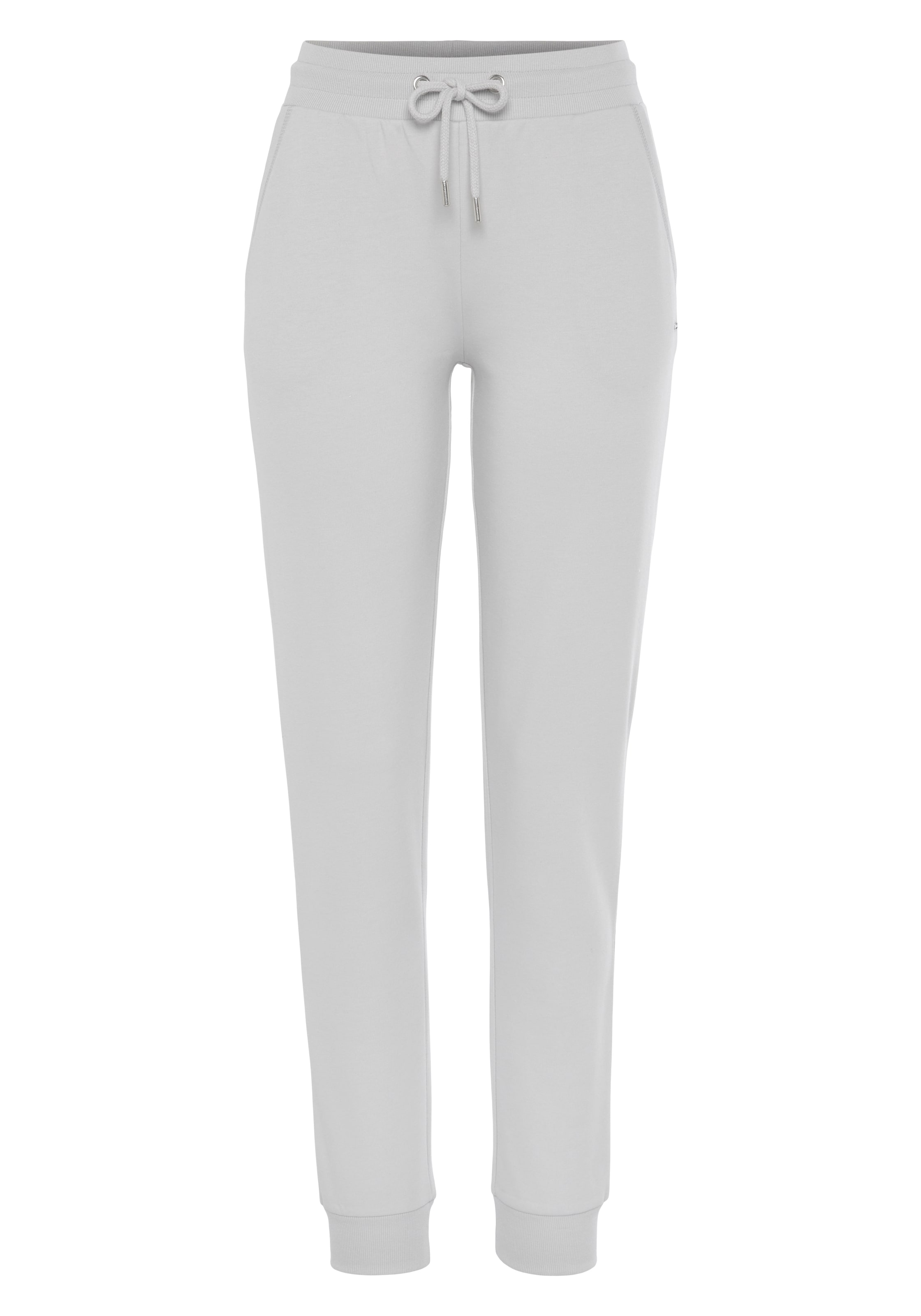 LASCANA Tapered Pants in Grey: front