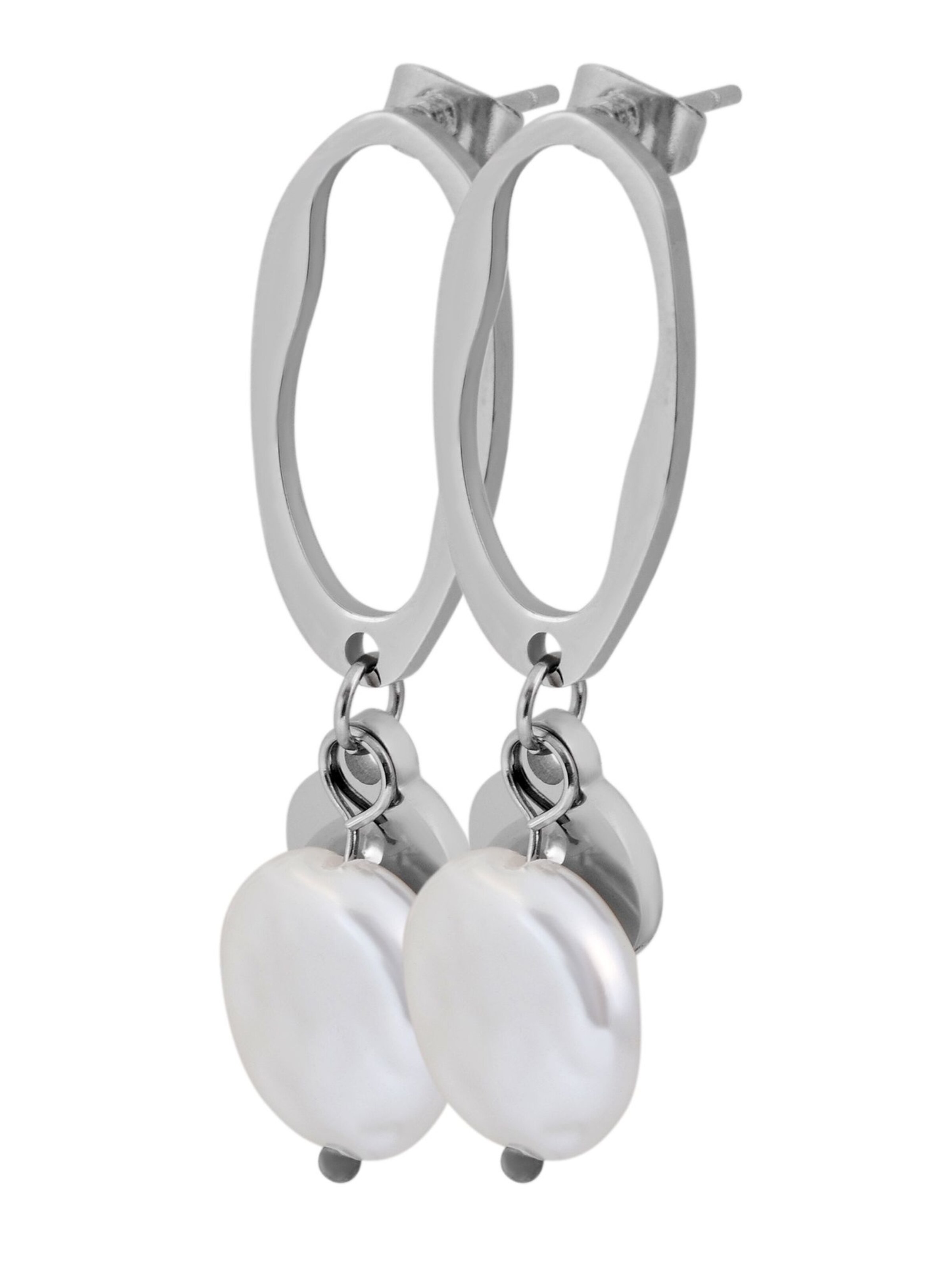 Akzent Earrings 'Arbesa, langlebig' in Silver