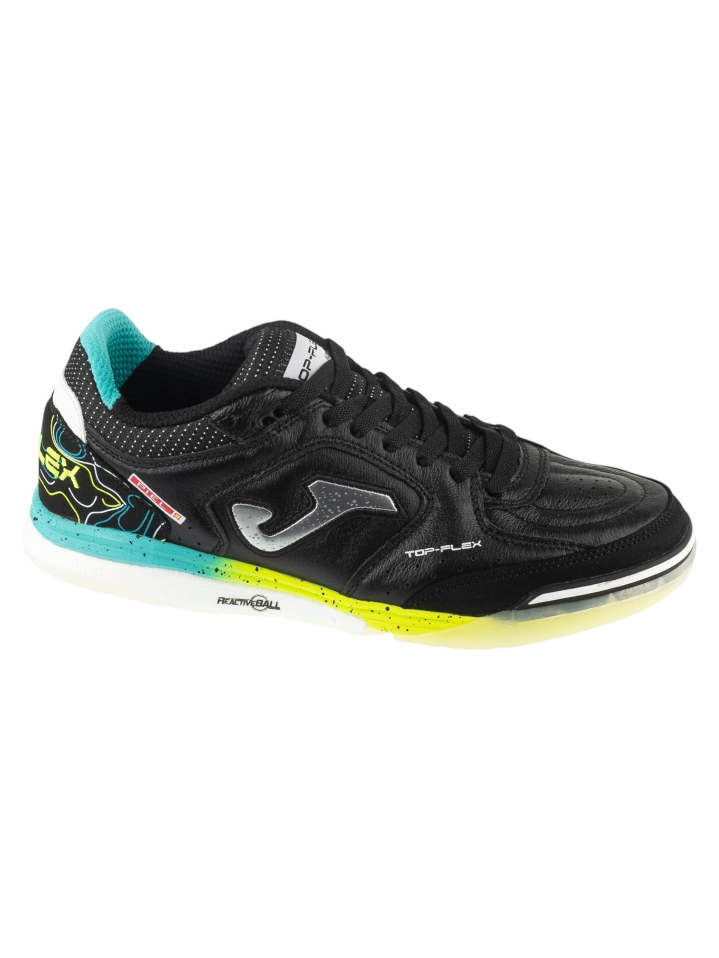 JOMA Soccer shoe 'Top Flex Rebound 26 Torw In' in Black: front