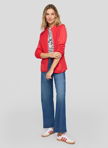 Rabe Strickjacke in Rot